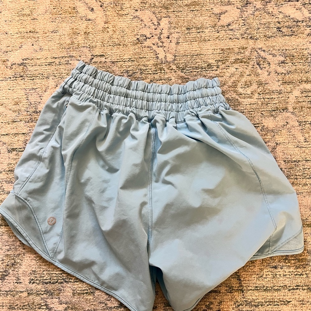 Lululemon Women's Blue Athletic Shorts (NEVER WORN!) 4” length